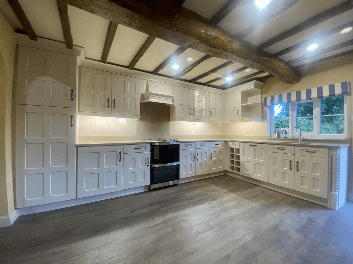 Refinished Kitchen Benjamin Moore Pale Oak